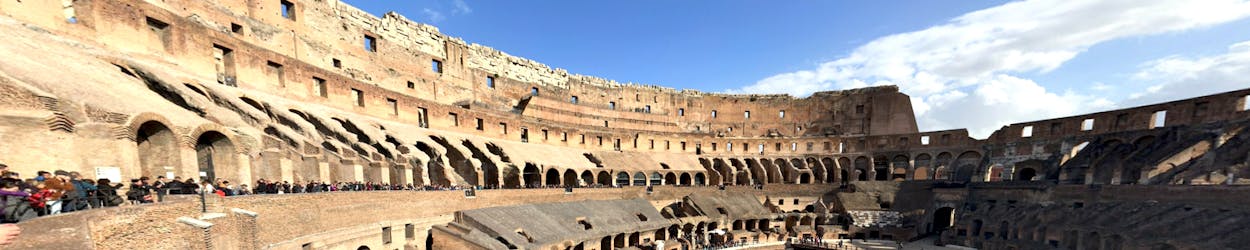 Tour virtual pelo Coliseu a partir de casa